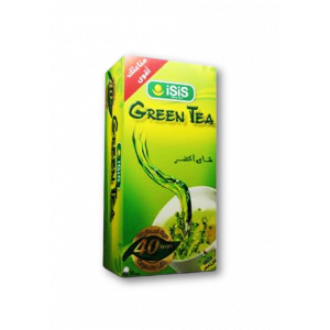 ISIS GREEN TEA 100% NATURAL 20 FILTER BAGS